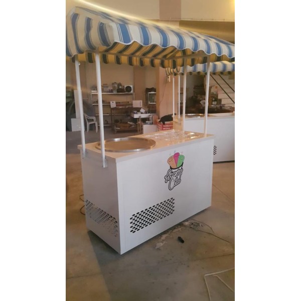 04 Tek Tavalı Tenteli Tavadondurma Makinası